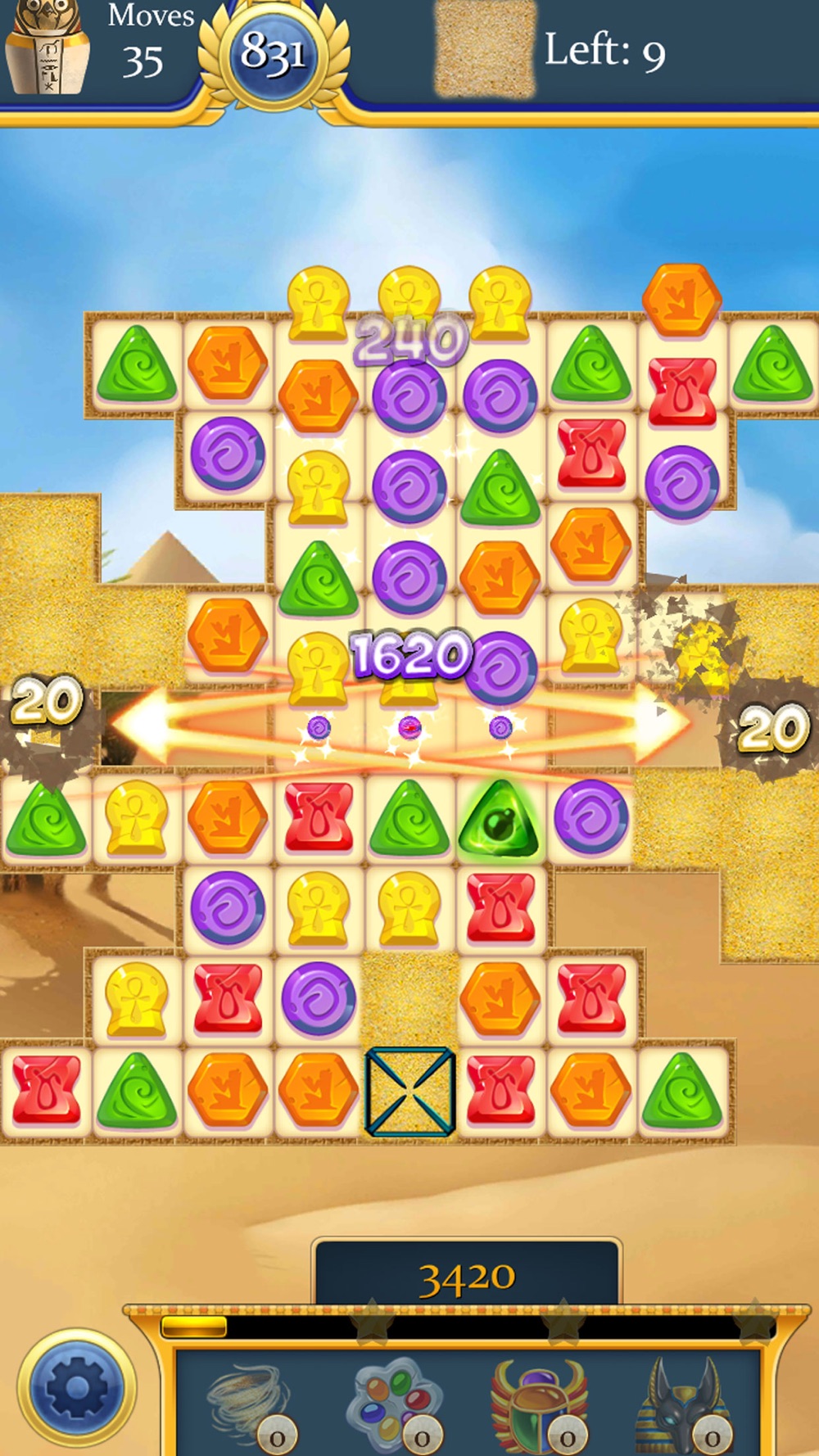 Curse of the Pharaoh - Match 3 hack tool