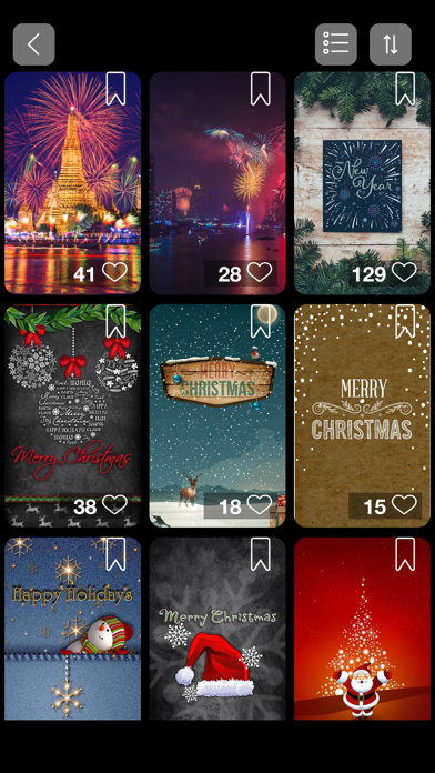 Christmas wallpaper & Counter. screenshot 2