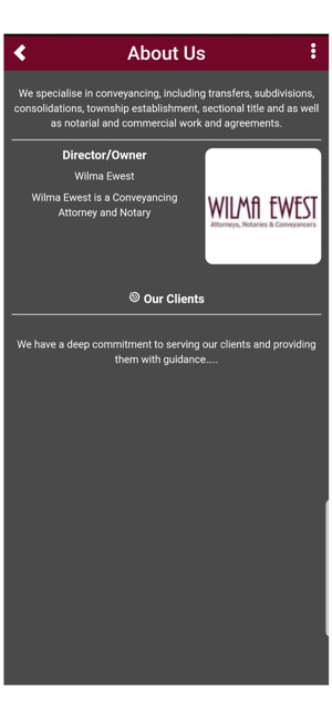 Wilma Ewest Attorneys(圖2)-速報App