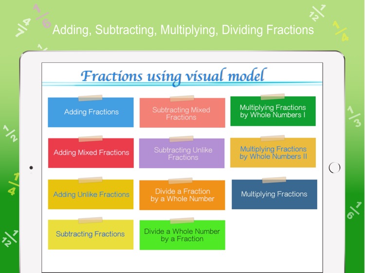 Fractions Using Visual Models screenshot-9