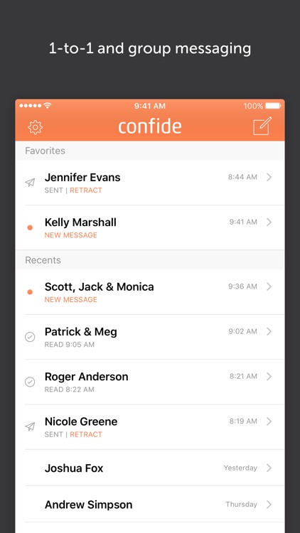 Confide screenshot-3