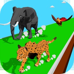 Animal Transform:Epic Race 3D икона