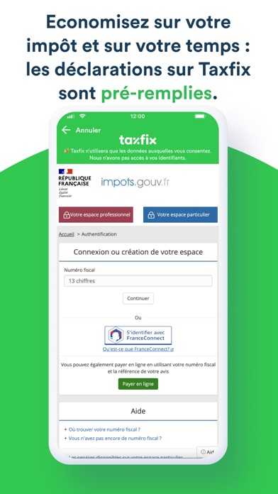 Taxfix -Déclaration de revenus Taxfix -Déclaration de revenus