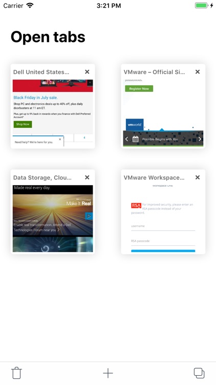 VMware Browser screenshot-3