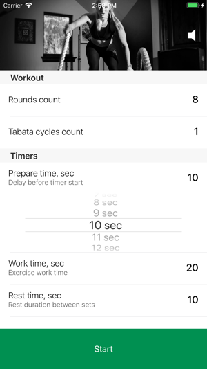 Tabata iTimer