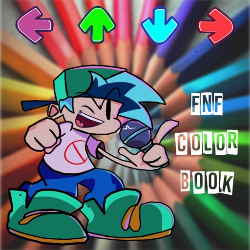 FNF MUSIC ARROW COLORING GAME