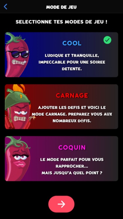 Pimento jeux de soirée !