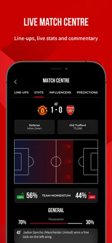 Captura de Pantalla 3 Manchester United Official App iphone