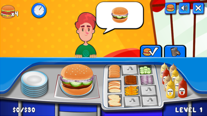 Burger Chef: Cooking Game screenshot 2