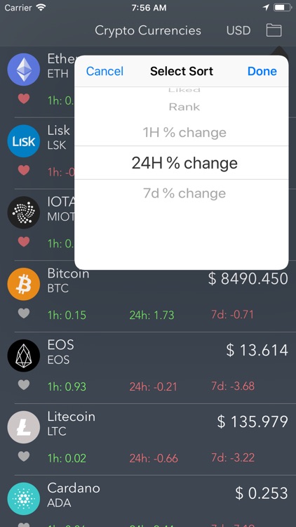 Cryptocurrency Prices screenshot-3