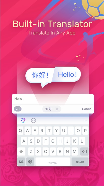 Translator Keyboard by Typany screenshot-0