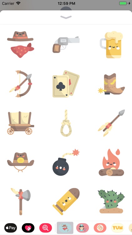 Wild West Stickers: Yeehaw!