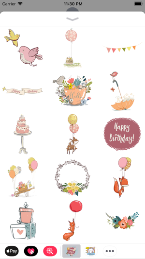 Vintage Birthday Balloon Party(圖3)-速報App