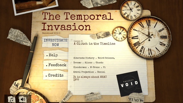 The Temporal Invasion: Case #1