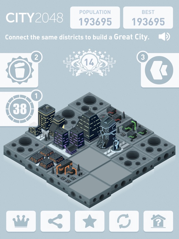 Скачать игру City 2048