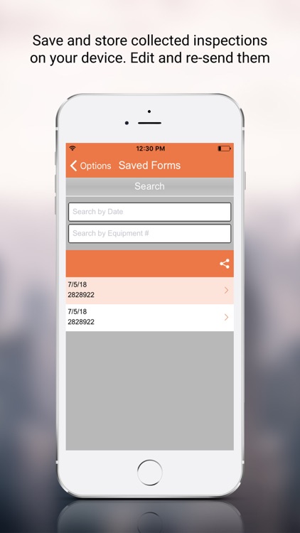 Heavy Equipment Inspection App