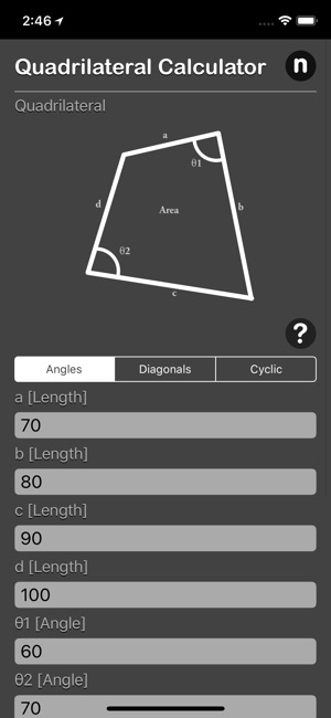 Quadrilateral Calculator