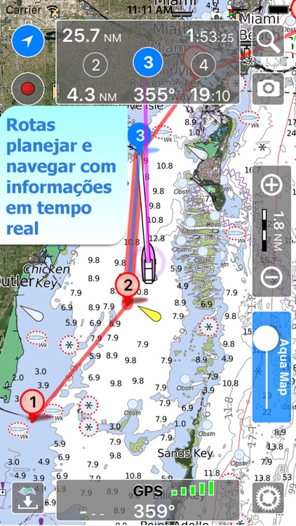 Aqua Map Brasil - GPS Náutico