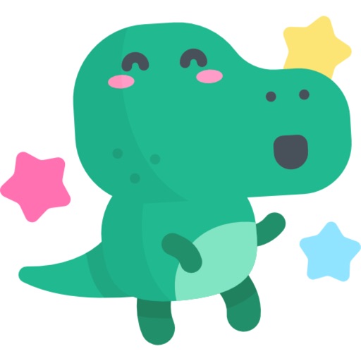 Funky Dinosaur Stickers