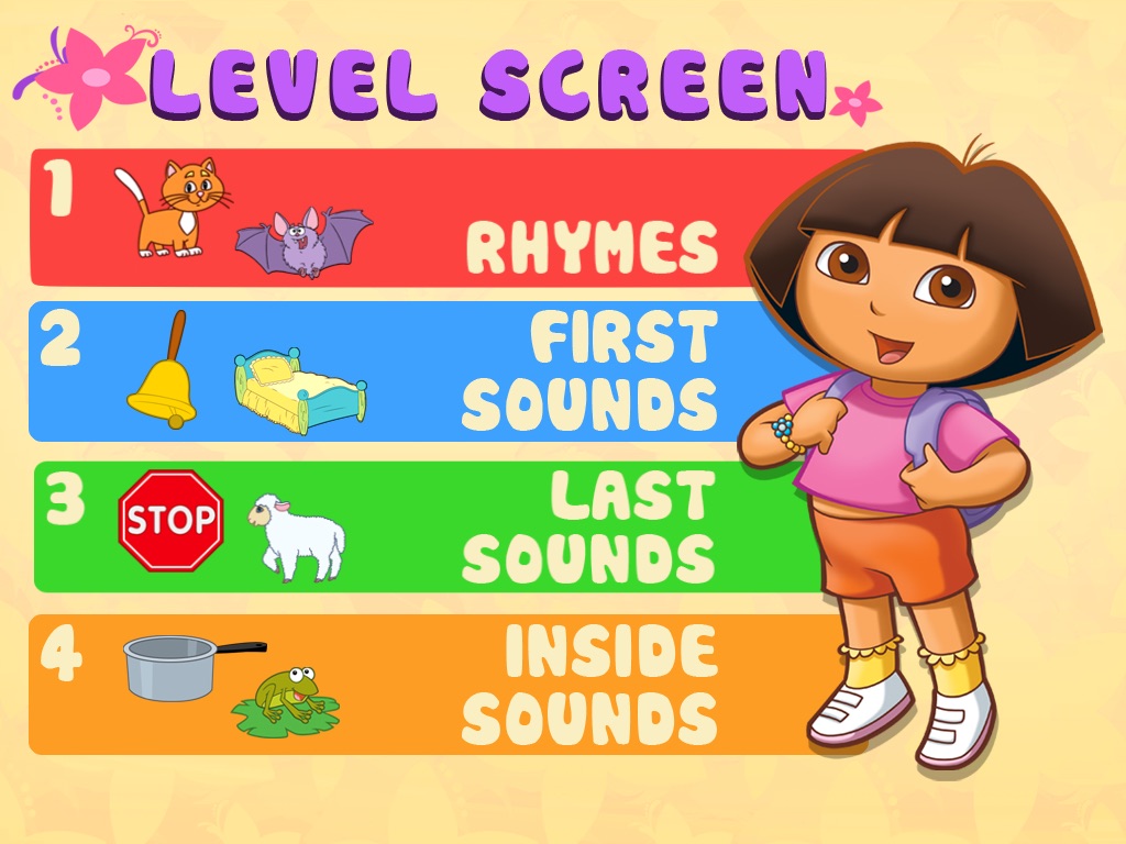 Dora ABCs Vol 2:  Rhyming HD screenshot 4