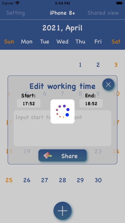 Shared Working Time screenshot-8