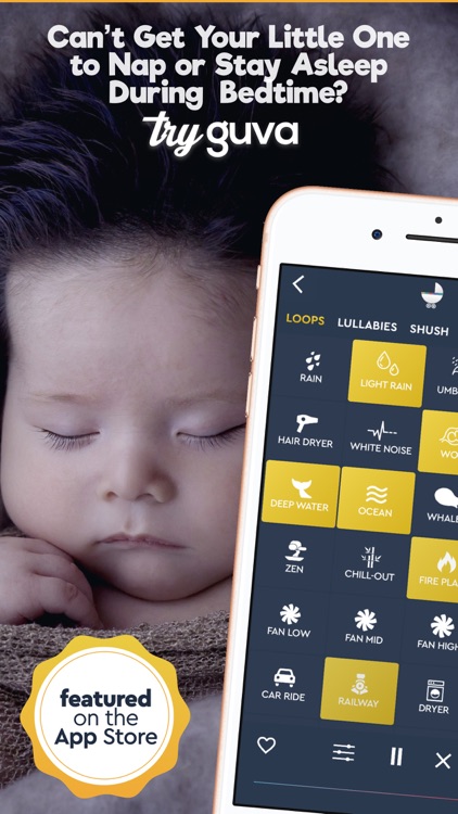Baby Sleep Sounds - Guva Plus screenshot-0