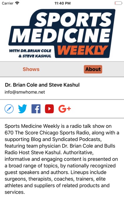 Sports Medicine Weekly