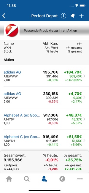 Börse Aktien Finanzennet Im App Store