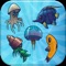 Aquarium Pairs is a gorgeous and fun matching pairs memory game, perfect for kids and a great time killer