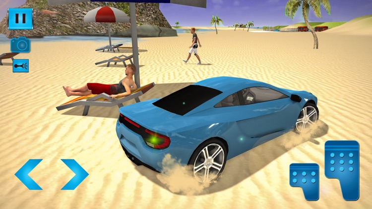 Beach Car Parking Games 2018 screenshot-5