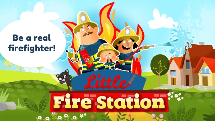 Little Fire Station For Kids screenshot-0