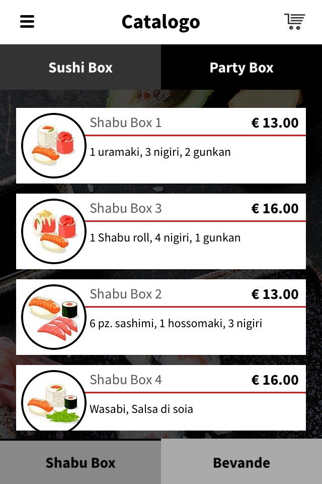 Shabu - il sushitalian screenshot 3