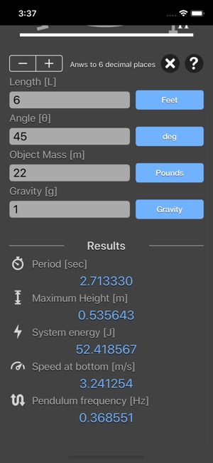 Simple Pendulum Calculator(圖4)-速報App