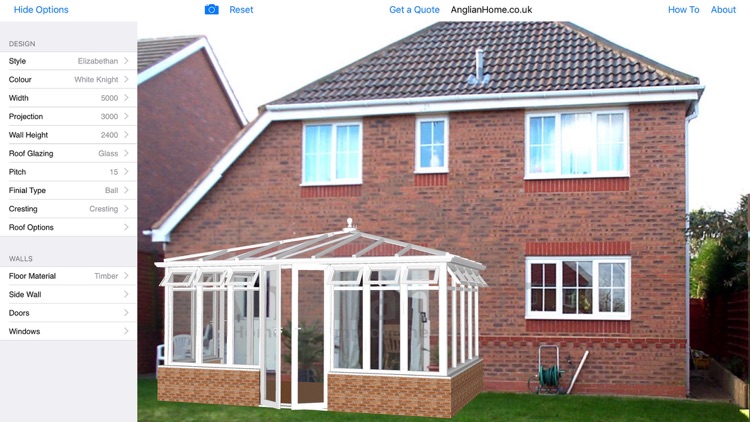 Anglian Conservatory Designer