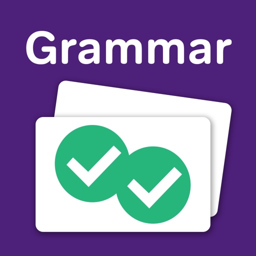 English Grammar Flashcards iOS App