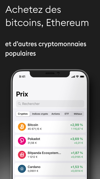 Bitpanda : L’app pour investir Bitpanda : L’app pour investir
