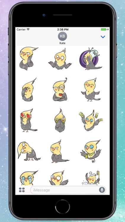 Chii Parrot! Stickers