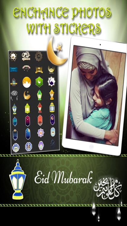 Eid Mubarak Greeting Card+