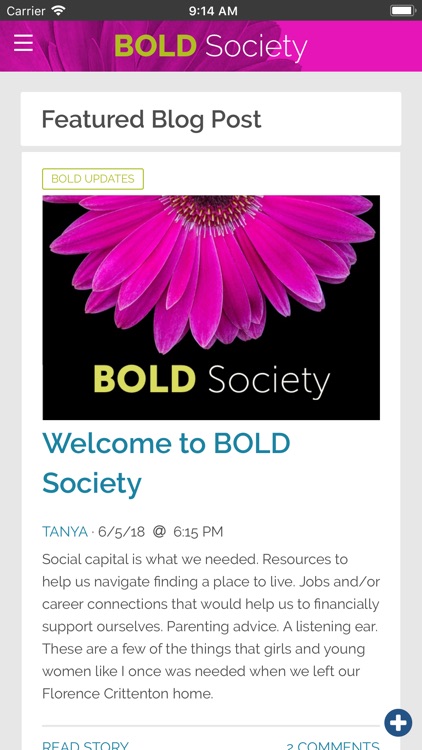 BOLD Society