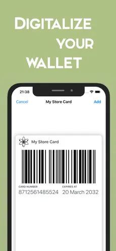 Captura 4 Pass4Wallet - store cards iphone