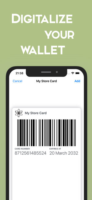 ‎Pass4Wallet - store cards Screenshot