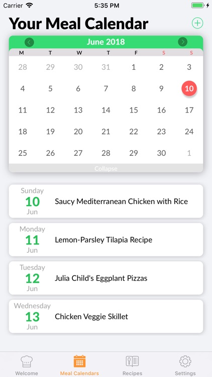 Meals - Food Planner