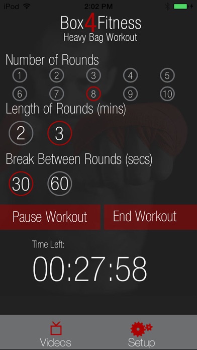 Heavy Bag Workout Box 4 Fitness screenshot