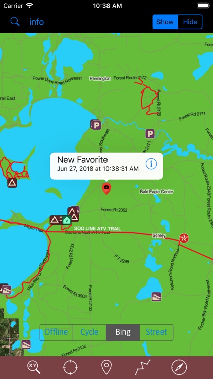 Chippewa National Forest – GPS screenshot-4