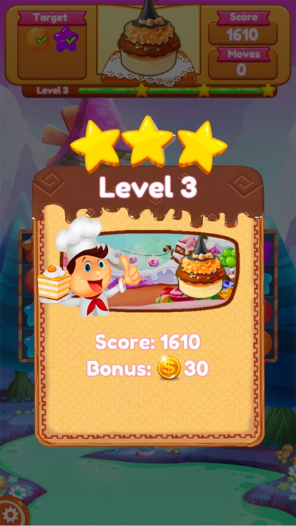 Sweet Candy Blast Fruit puzzle screenshot-3