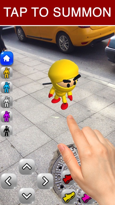 Ninja Kid AR: Augmented Action Screenshot 1
