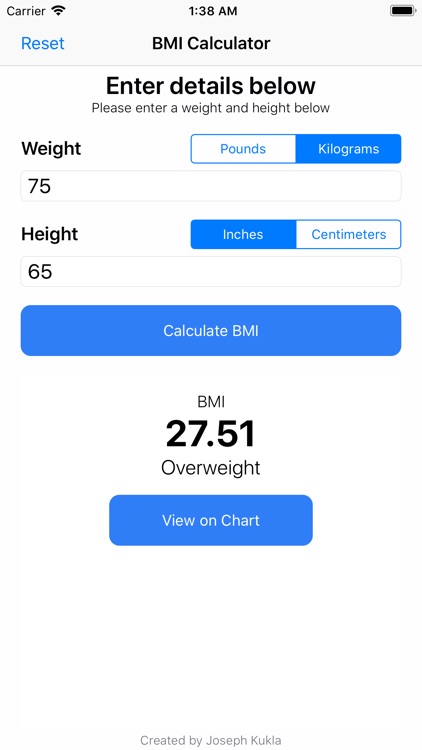 BMI Calculator++ screenshot-7