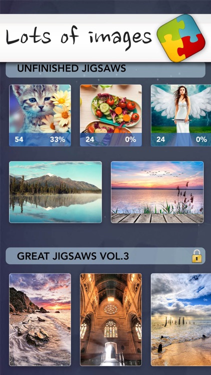 Jigsaw Puzzles . puzzle games screenshot-3
