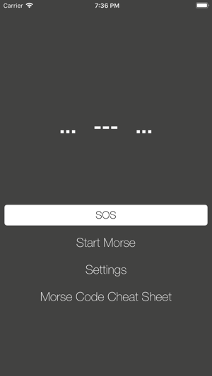 Morse Code Torch(圖1)-速報App