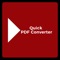 Quick PDF Converter is an application which allows you to convert Word, Excel, PowerPoint, Pages, Numbers, Keynote files, HTML pages and Photos , Maps or any file you have to Adobe PDF format 